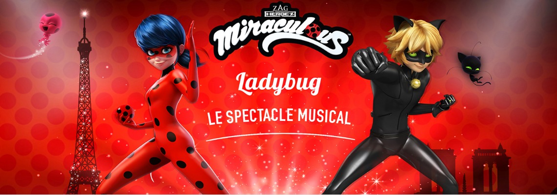 Miraculous Ladybug - Le spectacle musical bientôt en tournée en France