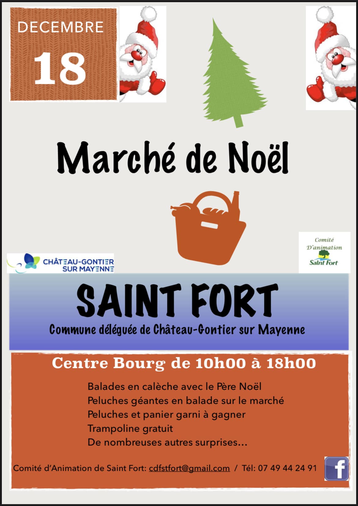 Marché de Noël de Saint Fort - Château-Gontier-Sur-Mayenne - le 18